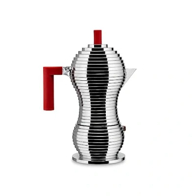 Bild av Alessi Percolator Pulcina MDL02/6 R Red 6 cups by Michele De Lucchi