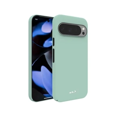 Bild av Mous Fodral för Google Pixel 9 Pro, MagSafe kompatibelt skal, supertunt mobiltelefonfodral med smal design salvia