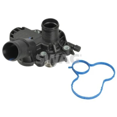 Bild av SWAG 33 10 2171 Thermostat d&#039;eau 83 avec joint d&#039;étanchéite boîtier CITROËN: DS3 3 portes, C3 II, Cabriolet, PEUGEOT: 208 I 3/5 portes