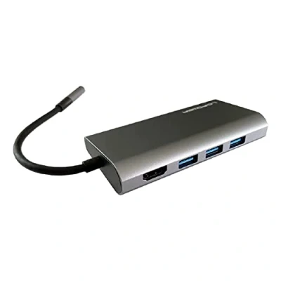 Bild av LC Power HUB C MULTI 5 docking station USB HDMI GigE