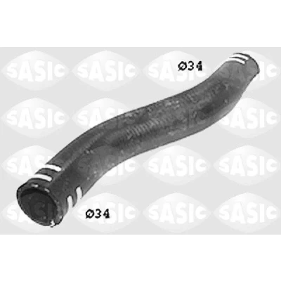 Bild av SASIC SWH6611 Durite De Refroidissement droite, supérieur