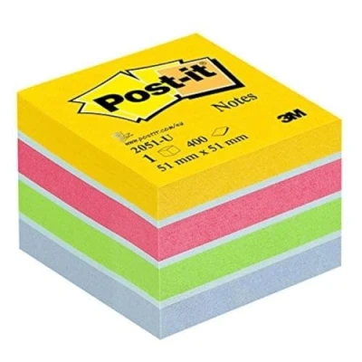 Bild av Post it 2051 U Pappersark, Flerfärgad, 51 mm x