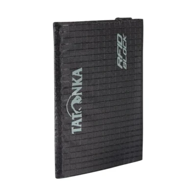Bild av Tatonka Card Holder RFID B kreditkortsfodral med blockering TÜV testad lämplig för minst 4 kreditkort skyddar mot datastöld 9, 5 x 6 cm svart