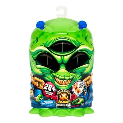 Bild av Treasure X Mini Alien Dissektion, Dissect 20 cm (8 tum) för att avslöja + överraskningar dolda inuti! 3 olika Aliens samla och dissektera