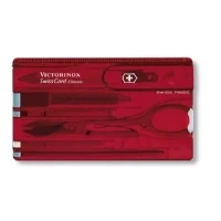 Bild av Victorinox SWISSCARD red transparent