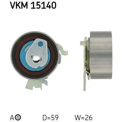 Bild av SKF VKM 15140 Poulie tendeur, courroie crantée OPEL: Zafira B, Astra H 3/5 portes, G CC