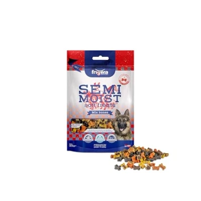 Bild av Frigera Semi Moist Treat Soft Mix Bones 165g