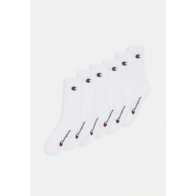 Bild av Champion CREW Socks 6 PACK Unisex Träningssockor, Storlek: 35 38, White