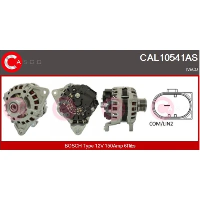 Bild av CASCO CAL10541AS Generator 12V 150A IVECO: Daily 6 Pritsche/Fahrgestell, Line Minibuss