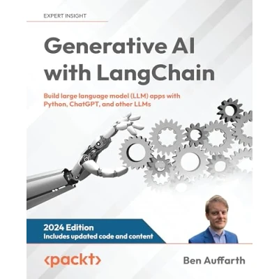 Bild av Generative AI with LangChain: Build large language model (LLM) apps Python, ChatGPT, and other LLMs