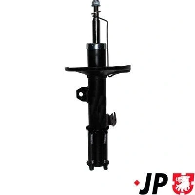 Bild av JP GROUP 4842100880 Amortisseur Essieu avant droit Pression de gaz Système bitube Jambe suspension Goujon en haut TOYOTA: Corolla IX 3/5 portes