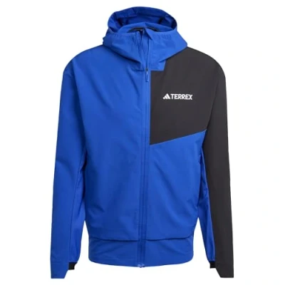 Bild av adidas För Män Terrex Multi Soft shell Jacket, Semi Lucid Blue/Black, S