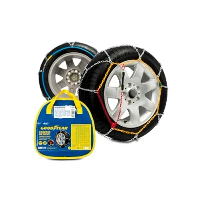 Bild av Goodyear GODKN070 Châines à neige avec tendeur de chaîne instructions montage, étui Acier