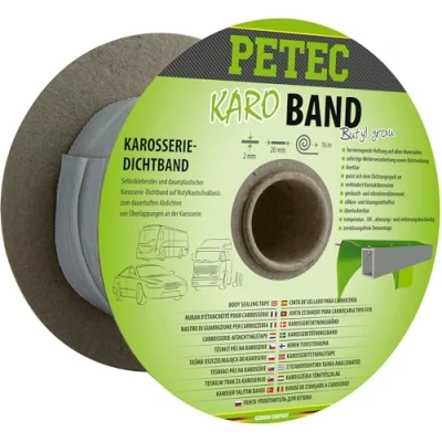 Bild av PETEC 87520 Substance étanchéisante pour carrosserie 2 20 gris Rouleau 16