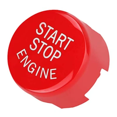Bild av Keenso start/stopp omkopplare för bilmotorknappskydd GF chassi F20 F21 F22 F23 F30 F31 F32 F33 F10 F11 G30 F12 F13 F01 F02 (Röd)