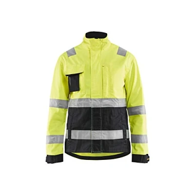 Bild av VARSELJACKA 4903 1811 DAM VARSELGUL/SVART XS Beijerbygg Byggmaterial