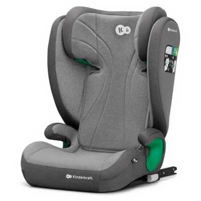 Bild av Kinderkraft JUNIOR FIX 2 i Size Bältesstol, Rocket Grey