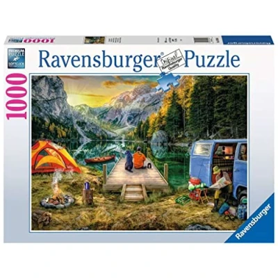 Bild av Ravensburger pussel 16994 Campingsemester 1000 bitar för vuxna och barn från 14 år