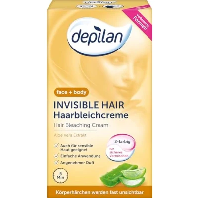 Bild av Depilan Invisible hårblekningskräm, 2 pack (2 x 50 ml)