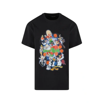 Bild av Upscale by Mister Tee Space JAM Teamwork Tshirt med print, Storlek: Medium, Black