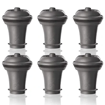 Bild av Vacu Vin Wine Stopper Vacuum Grey 6 Pieces