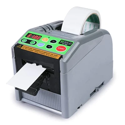 Bild av U.S. Solid Automatisk tejpdispenser elektrisk tejpskärmaskin JF 7000, tejpbredd 6 60mm längd 5 999mm, tejpskärare uppgraderat silikonmatningshju