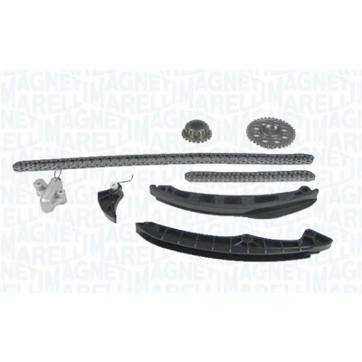 Bild av MAGNETI MARELLI 341500000890 Jeu de distribution à chaînes avec chaine pompe huile sans kit vis Chaîne faible bruit, fermée
