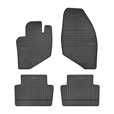 Bild av FROGUM 0943 Ensemble de tapis sol Caoutchouc avant et arrière 4 noir Sur mesure VOLVO: XC70 I Cross Country, S60