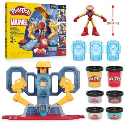 Bild av Play Doh Iron Man Armor Maker Lab Lekset