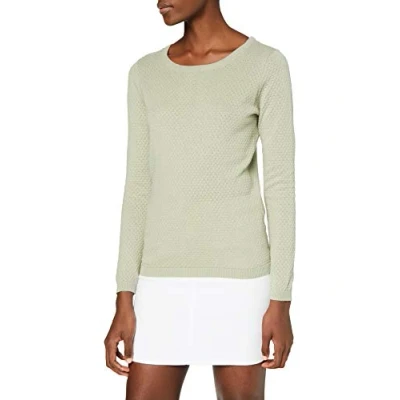 Bild av VERO MODA Damer Vmcare Structure Ls O Neck Blouse Ganoos tröja, Ökensalt, S
