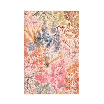 Bild av Anemone (William Kilburn) Midi 12 month Horizontal Hardback Dayplanner 2025 (Wrap Closure): tydzień na dwóch stronach, zamykany magnes, papier 100 gsm
