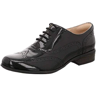 Bild av Clarks Hamble OAK Snörskor, Storlek: 38, Black Skinn