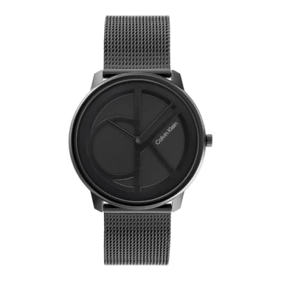 Bild av Calvin Klein Iconic MESH Unisex Klocka, Storlek: One Size, Black