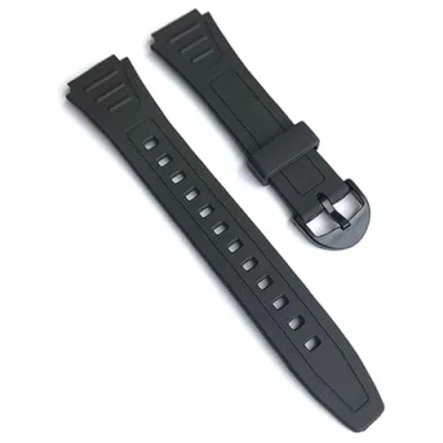 Bild av Kompatibel med Casio W 800H gummiharts 18 mm Ref 738EA2 10268612, rem