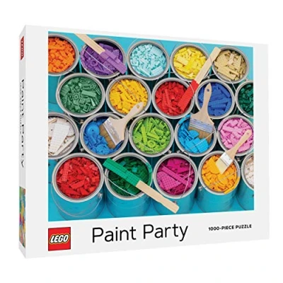 Bild av Chronicle Books 79704 Lego Paint Party Puzzle, One Size