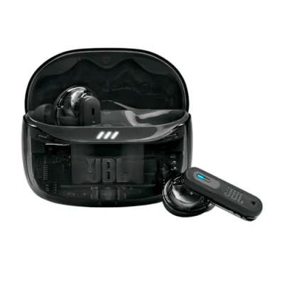 Bild av JBL Tune Beam 2 Ghost Edition Black