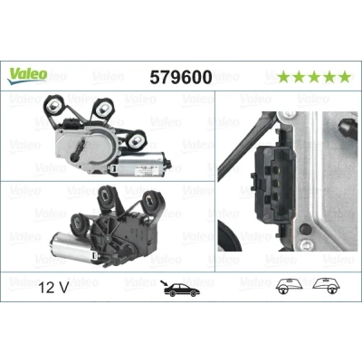 Bild av Vindrutetorkarmotor VALEO 579600