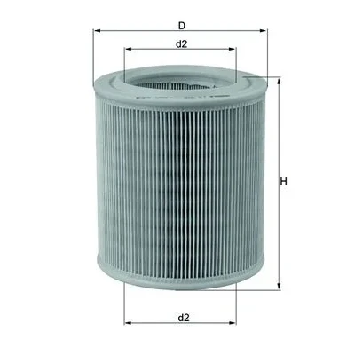 Bild av MAHLE ORIGINAL LX 706 Filtre à air 164,0 144,0 Cartouche filtrante LAND ROVER: Discovery 1, Range Rover Montego Break, 800 5 portes