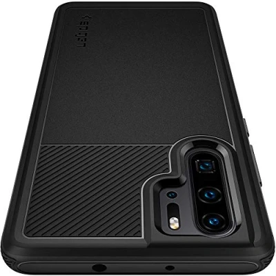 Bild av Spigen Rugged Armor Skyddfodral För Huawei P30 Pro Svart