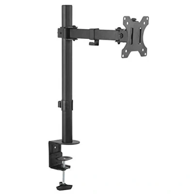 Bild av RICOO skärmfäste svängbart lutande dator PC skärmstativ TS2611 Universal för 13 32 tum (upp till 8 kg, VESA 100x100) Skrivbordstativfot Höjdjusterbar skärmhållare arm