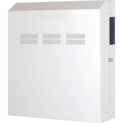Bild av DIGITUS Nätverksskåp 19 tums rack 7 U Omonterat Väggmontering 400 mm djup Belastning 60 kg Glasdörr Grå