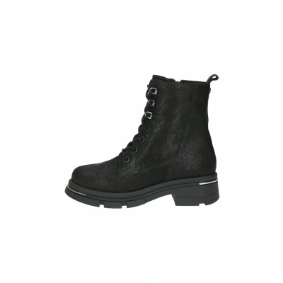 Bild av CAPRICE Dam spets boot heel 92521843 stövletter, Svart Nubuc, 37 EU