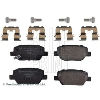 Bild av BLUE PRINT ADBP420038 Jeu de plaquettes frein Essieu arrière avec indicateur d&#039;usure monture FIAT: Tipo Break