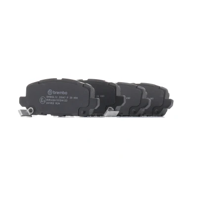 Bild av BREMBO P 28 090 Jeu de plaquettes frein avec indicateur d&#039;usure vis d&#039;étrier accessoires HONDA: HR V II, Accord 9 Limousine