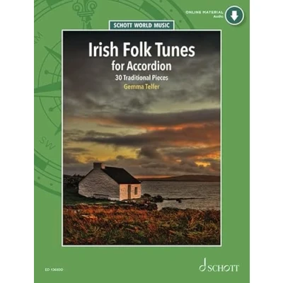Bild av Irish Folk Tunes for Accordion: 30 Traditional Pieces. accordion.