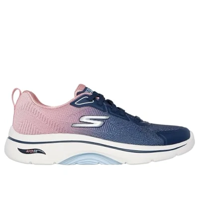 Bild av Skechers Dam GO Walk Arch FIT 2.0 sneakers, Marinblå, 5 UK, Marinblått Xsp, 38 EU