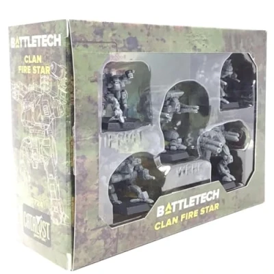 Bild av Catalyst Game Labs BattleTech Clan Fire Star Miniature English Version