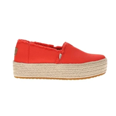 Bild av TOMS Valencia Espadrille, Flamma kanvas/fray, 6 UK, canvas fransning, 38.5 EU