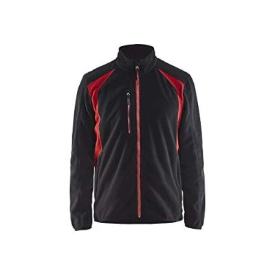 Bild av FLEECEJACKA 4730 2510 SVART/RÖD XXL Beijerbygg Byggmaterial