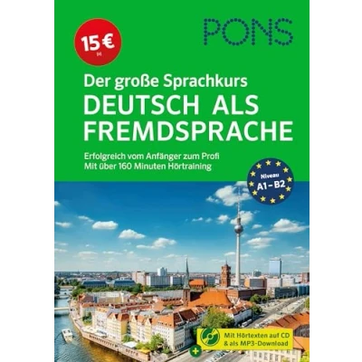 Bild av PONS German series: Der grosse Sprachkurs Deutsch als Fremdsprache mit MP3